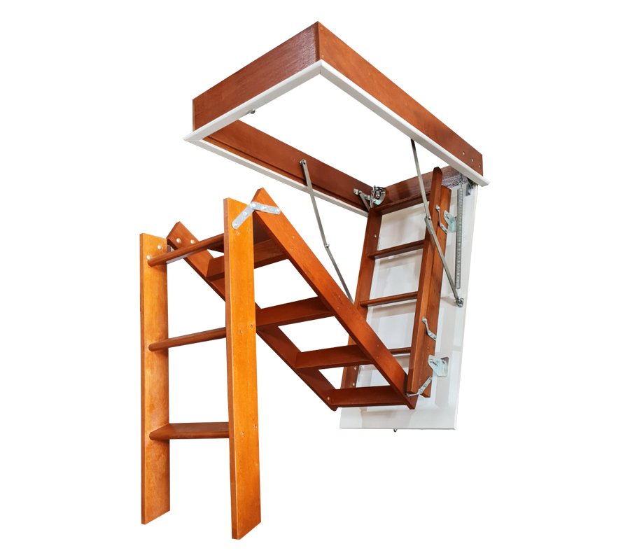 Escadas articuladas pra sotao